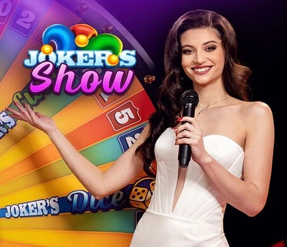 Joker’s Show slot visual from Skywind Group available on voltslot-casino.be