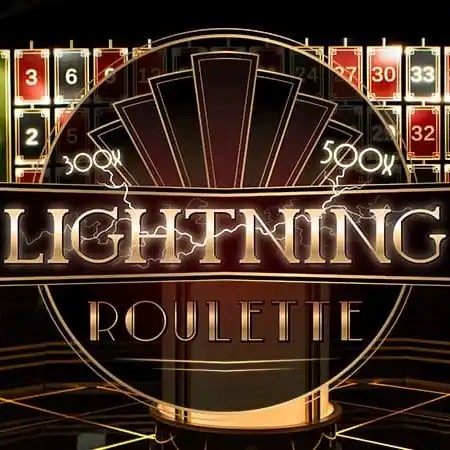 Lightning Roulette logo – Live Dealer by Evolution at Volt Casino