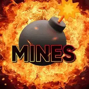 Mines slot icon by Turbo Games, available at Volt Casino